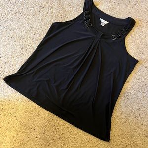 CJ Banks sleeveless blouse